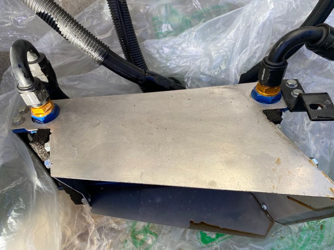 86 BRZトラスト TRUST GReddy オイルクーラー