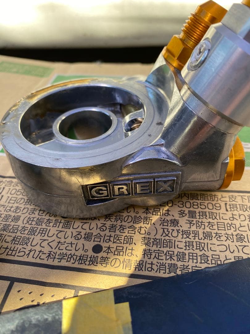 86 BRZトラスト TRUST GReddy オイルクーラー