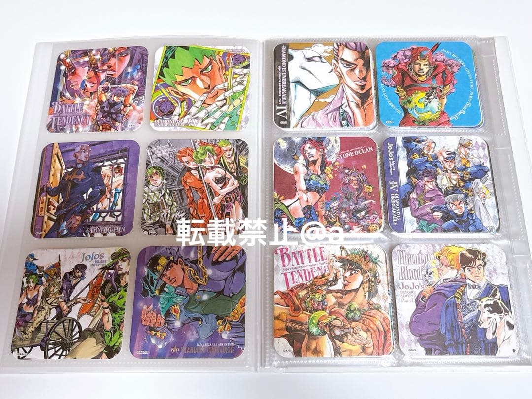 48枚　ジョジョの奇妙な冒険 アートコースター BOX 荒木飛呂彦展　ジョジョ