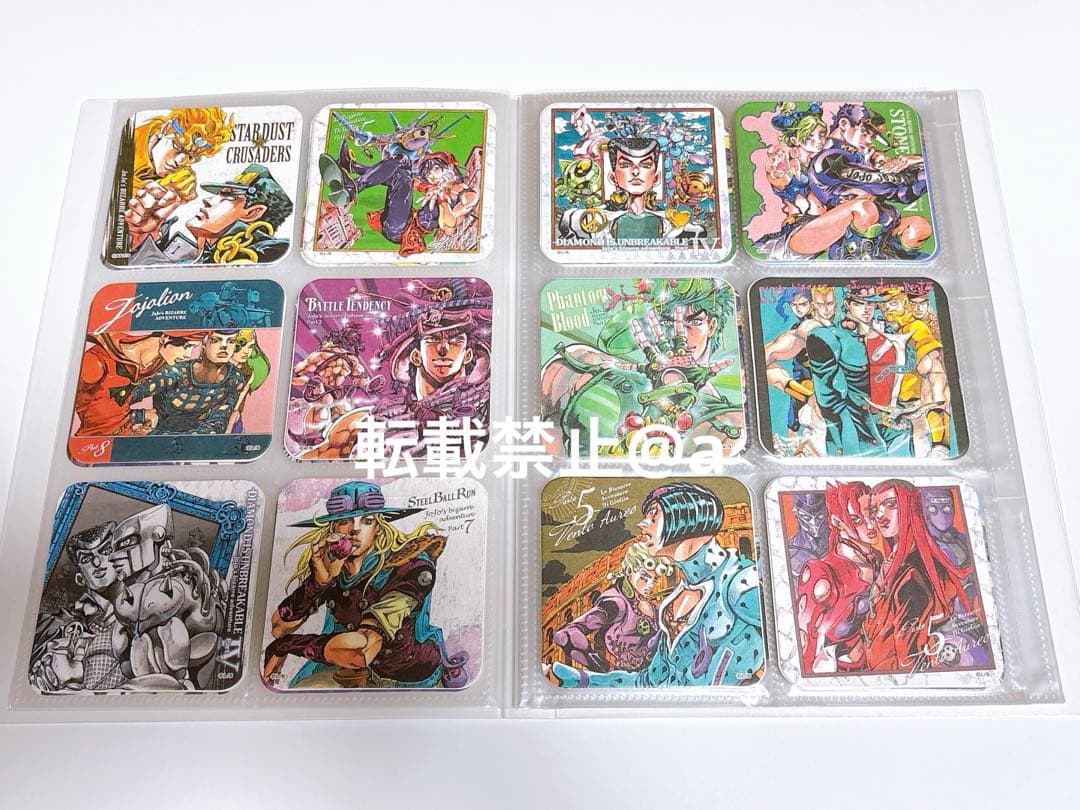 48枚　ジョジョの奇妙な冒険 アートコースター BOX 荒木飛呂彦展　ジョジョ