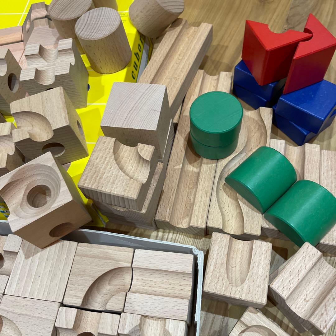 キュボロ　cuboro とcugolino クゴリーノとパターンブックのセット