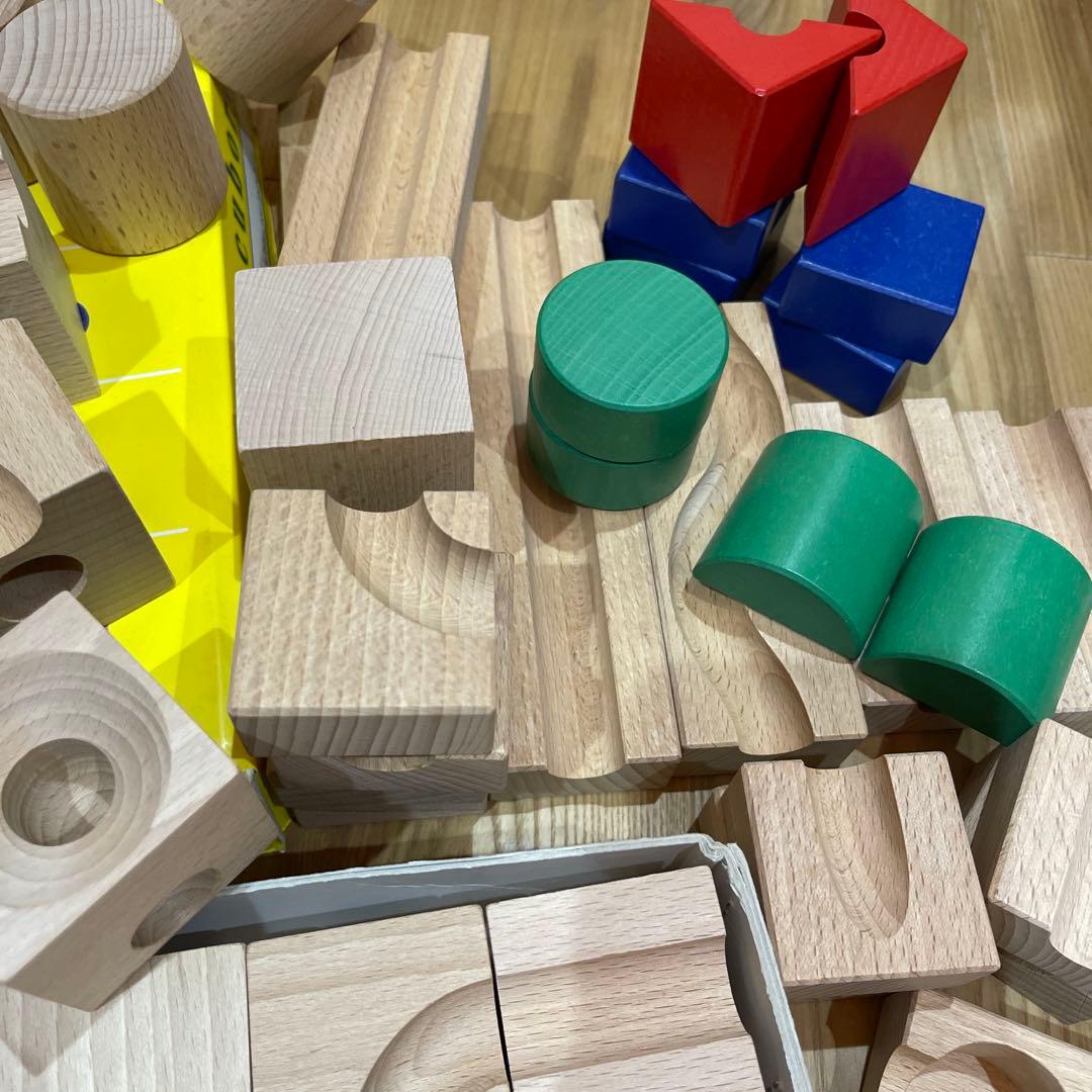 キュボロ　cuboro とcugolino クゴリーノとパターンブックのセット