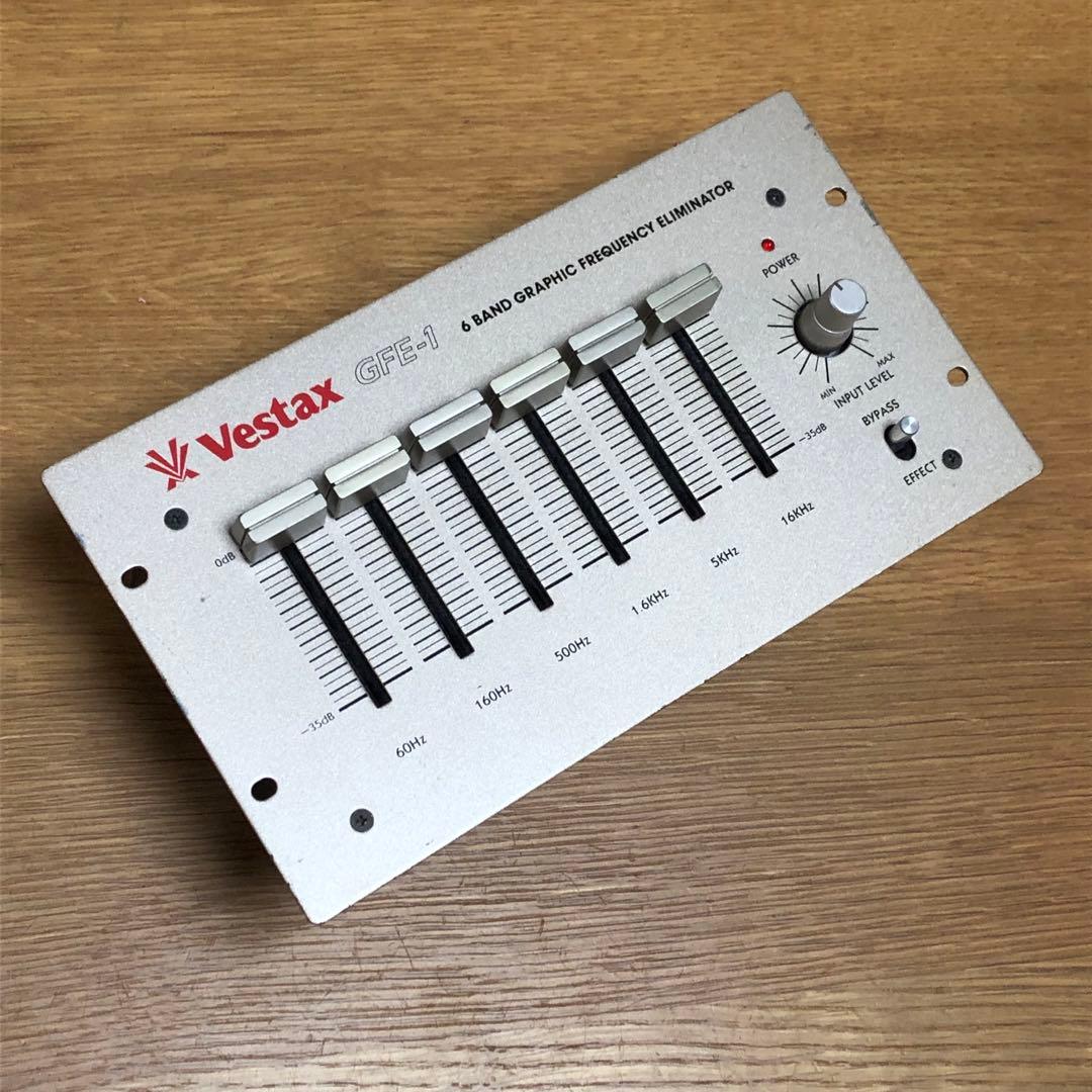 Vestax GFE-1 - 6バンドグラフィック周波数エリミネーター