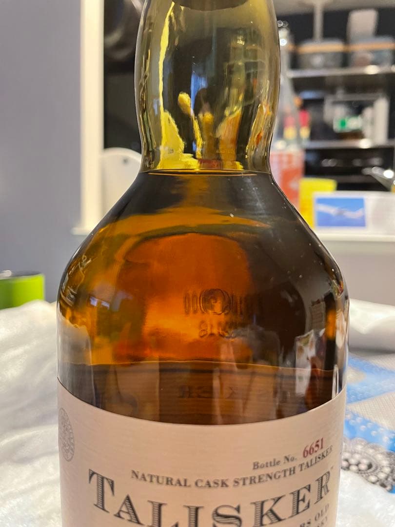 TALISKER 25年 54.2% 限定品　化粧箱付き