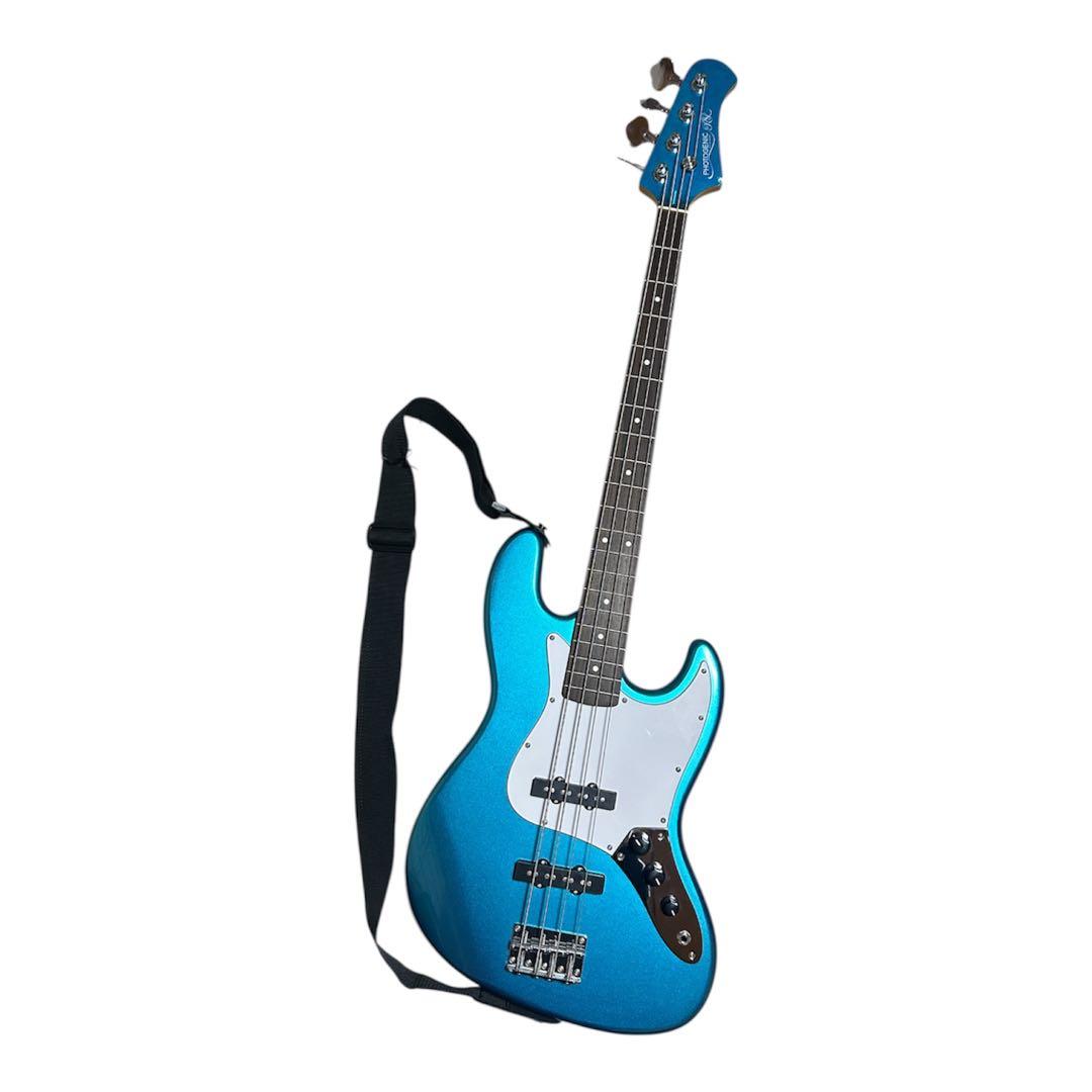 フォトジェニック エレキベース メタリックブルー