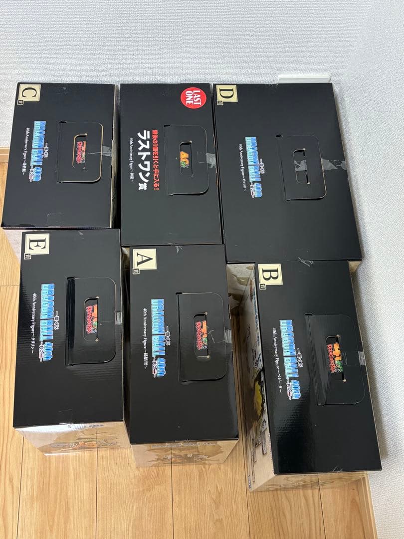 一番くじ DRAGON BALL 40th ～其之二～ フィギュアコンプ