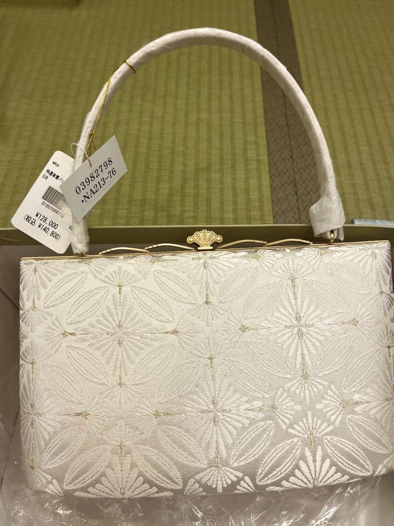 【新品・定価14万円】西陣織 正絹 草履バッグ L 礼装用（結婚式卒業式入学式）