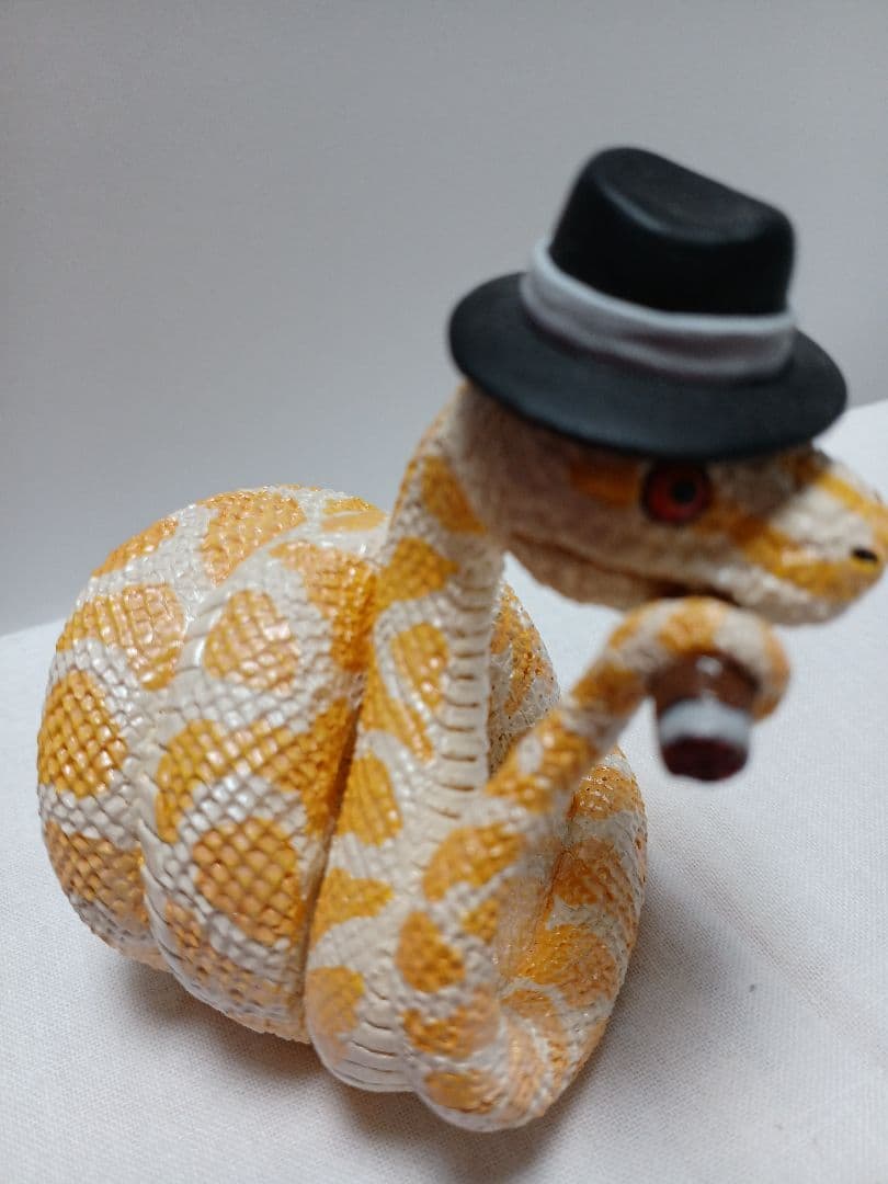 朝隈俊男さん　2013年　干支指人形　巳　み　フィギュア　７センチ　サイン入り