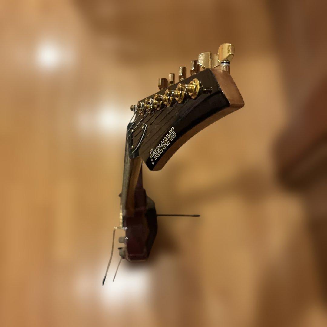 【初心者です】金ロゴ FERNANDES トレモロアーム付・新品弦張替済