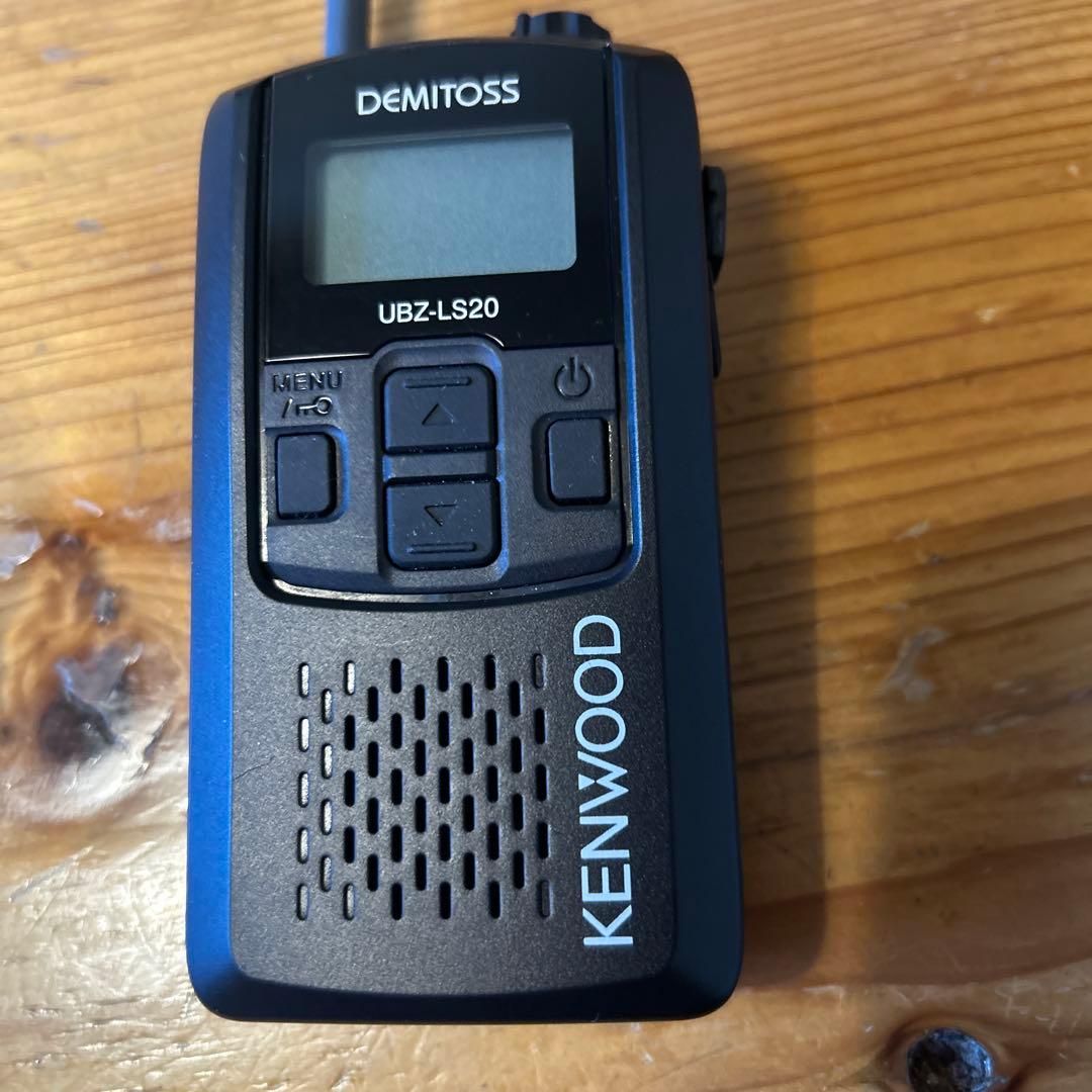 KENWOOD UBZ-LS20 トランシーバー イヤフォン付き