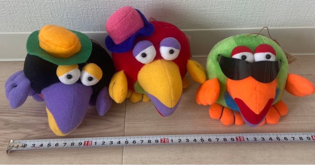 トロピカルバード　ぬいぐるみ　1992年　レトロ　非売品　希少レア　当時物　昭和