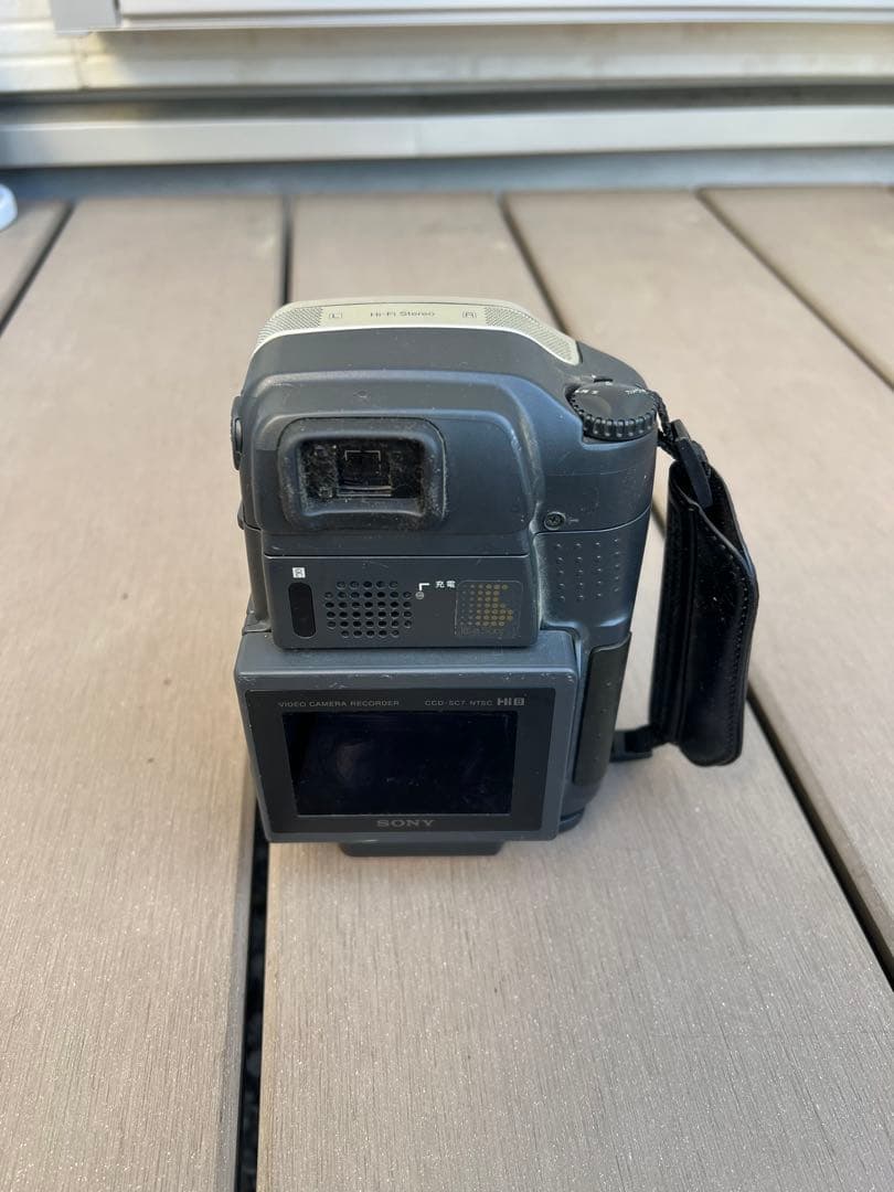 希少 SONY ソニー 液晶Hi8/8ミリビデオカメラ・CCD-SC7
