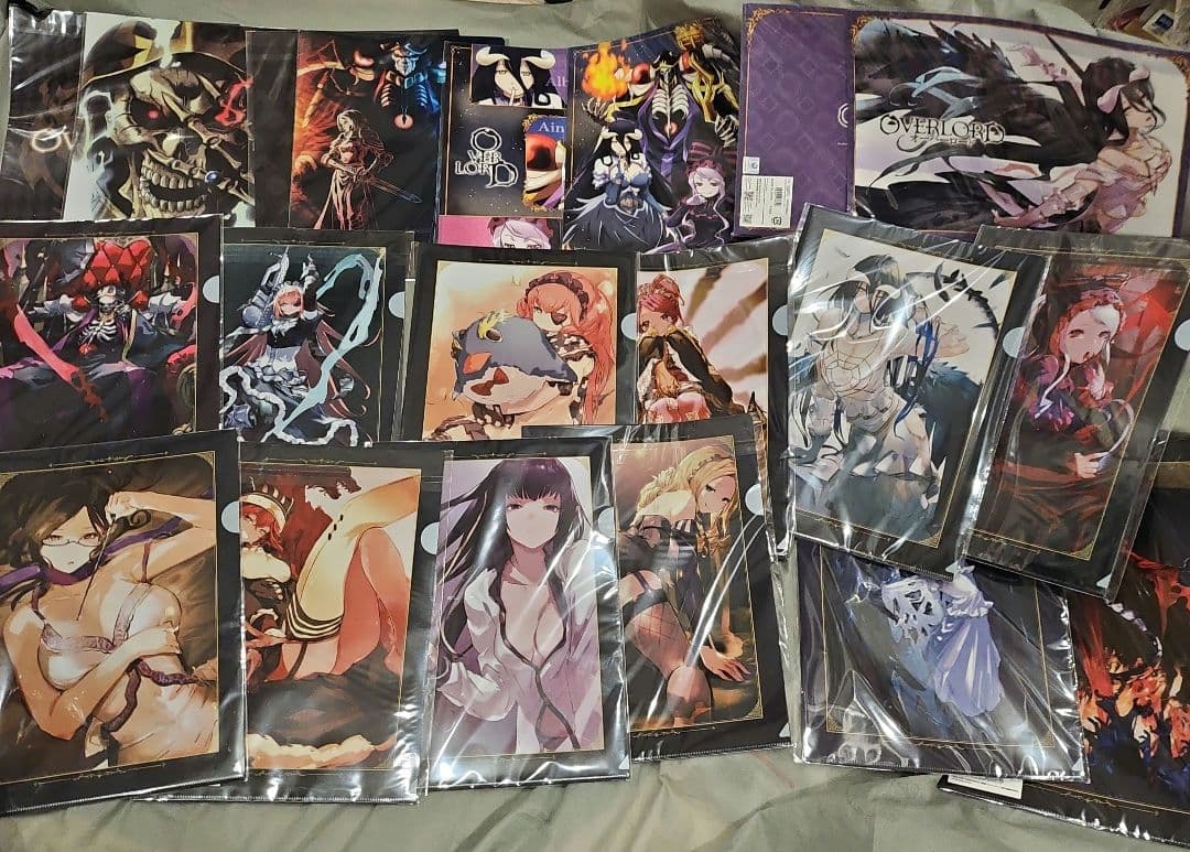 オーバーロード クリアファイル セット 新品・未使用