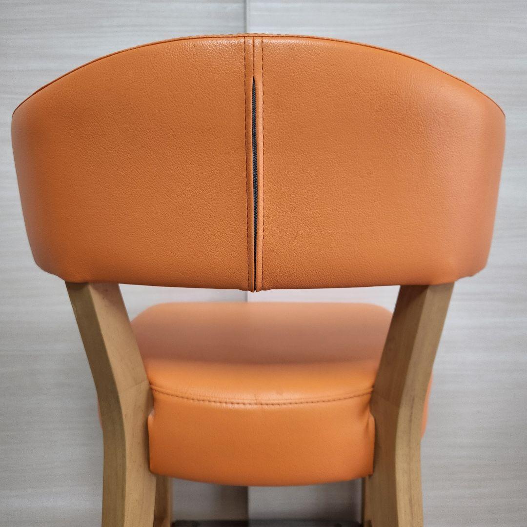 ①マニコカウンターB MANICO 背張 背もたれ付き カウンターチェア