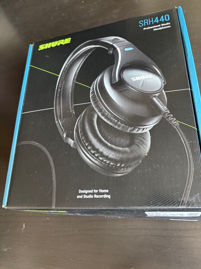 新品 SHURE シュア プロフェッショナル スタジオ ヘッドホン SRH440