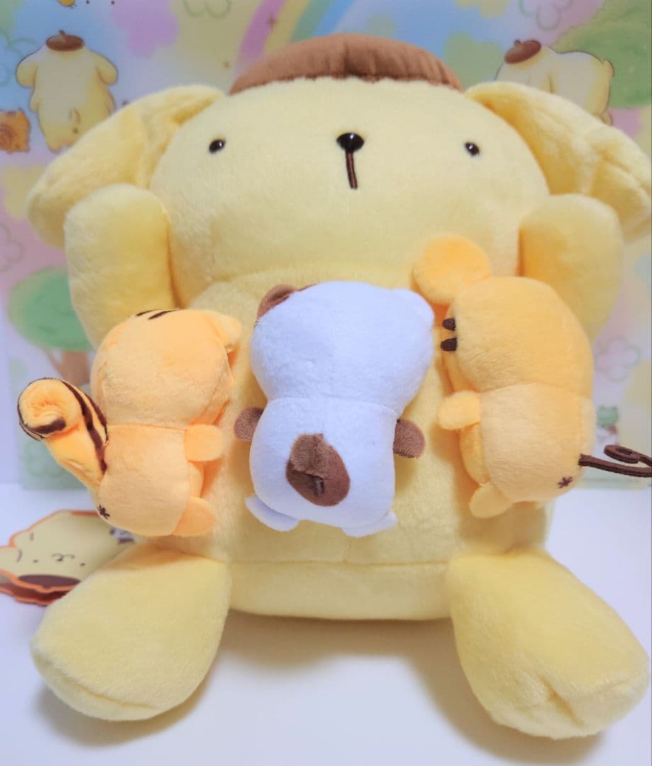 ポムポムプリン　ぬいぐるみ