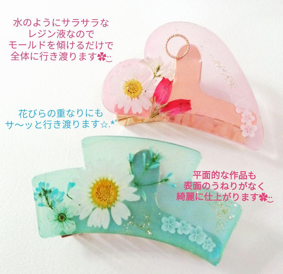 専用レジン液 ユキハナ10本、大人気コーティング剤つき✩.*˚