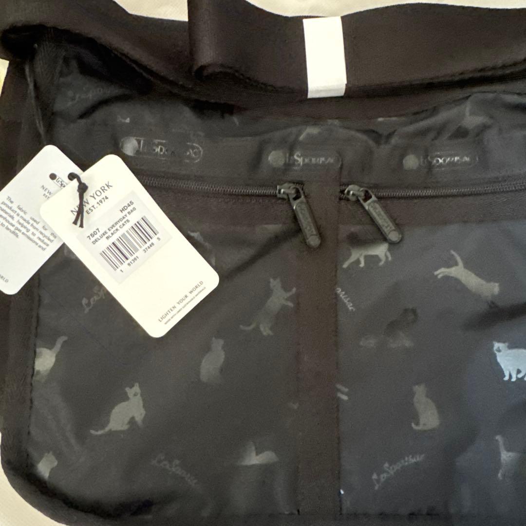 ま*ん様 LeSportsac ブラックキャッツ　ショルダーバッグ　完売品
