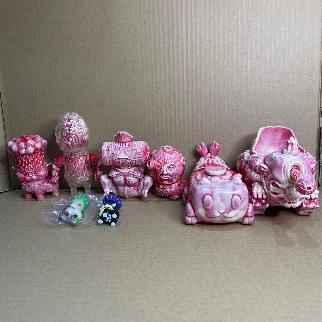 もうこやま moucoyama 肉マーブル 6体セット VAG 2体おまけ