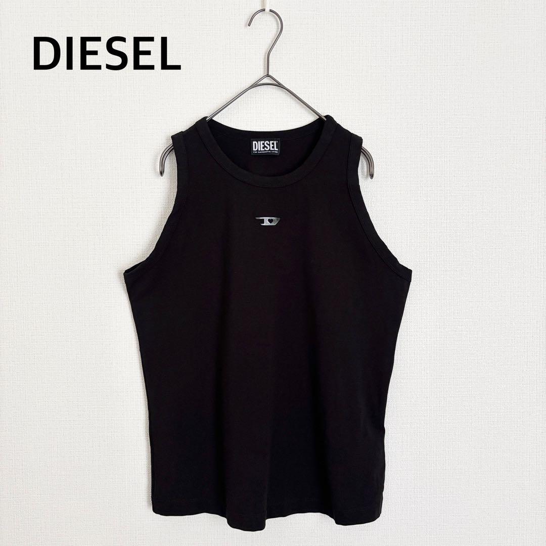 02046-4 DIESEL ディーゼル　タンクトップ　Dロゴ　ハート