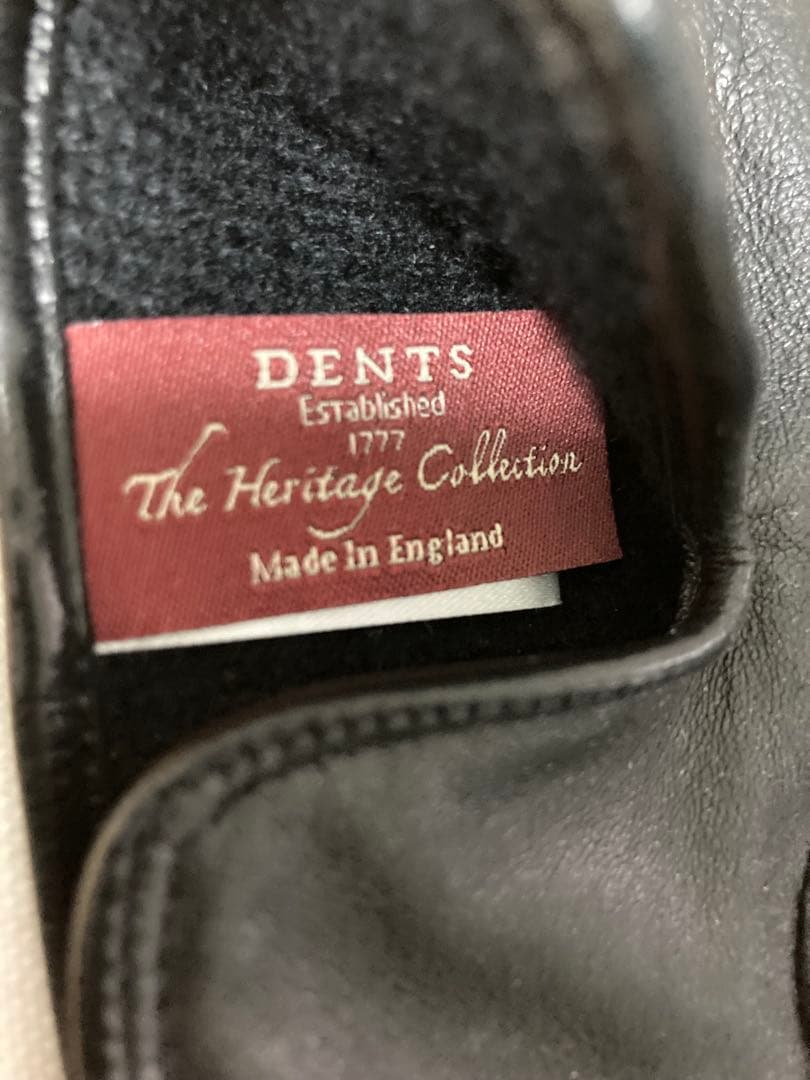 DENTS The Heritage Collection 手袋 黒