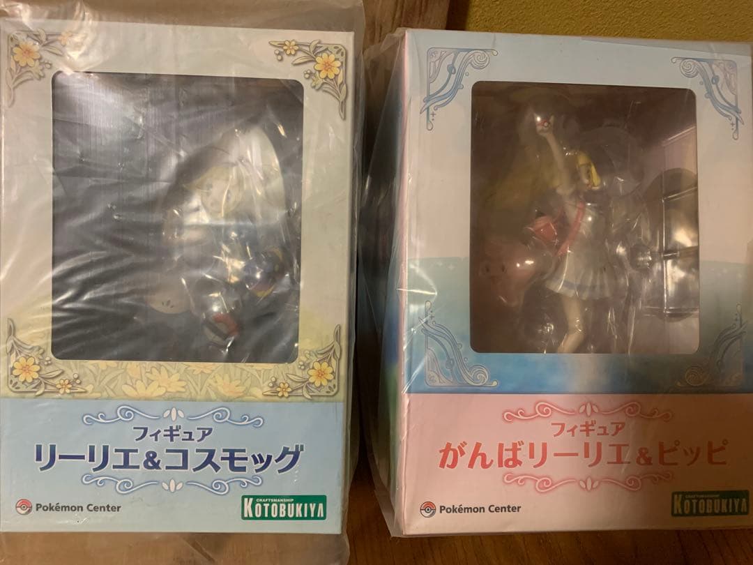 ポケモン フィギュア リーリエ＆コスモッグ & がんばりリーリエ＆ピッピ