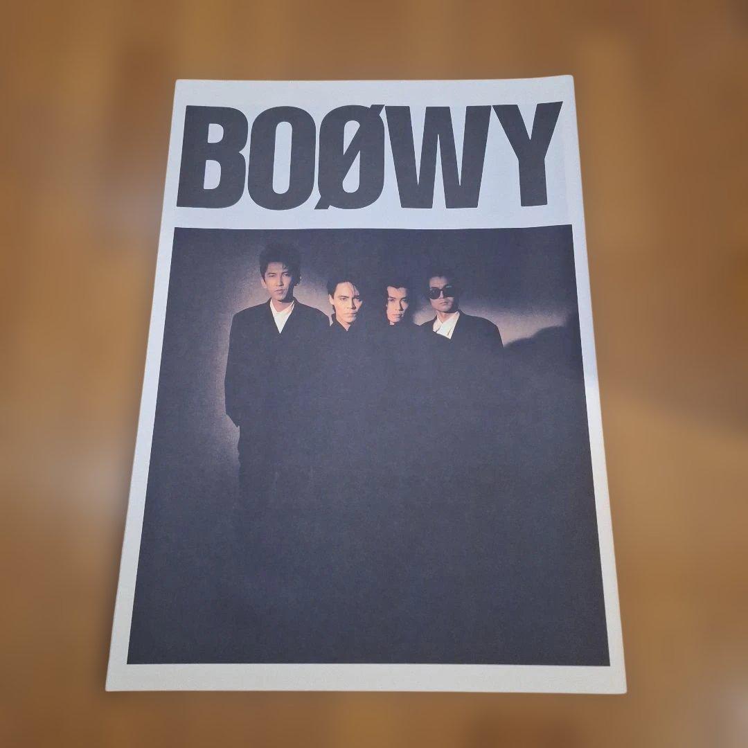 BOOWY コンサート ツアー パンフレット＆ポスターセット