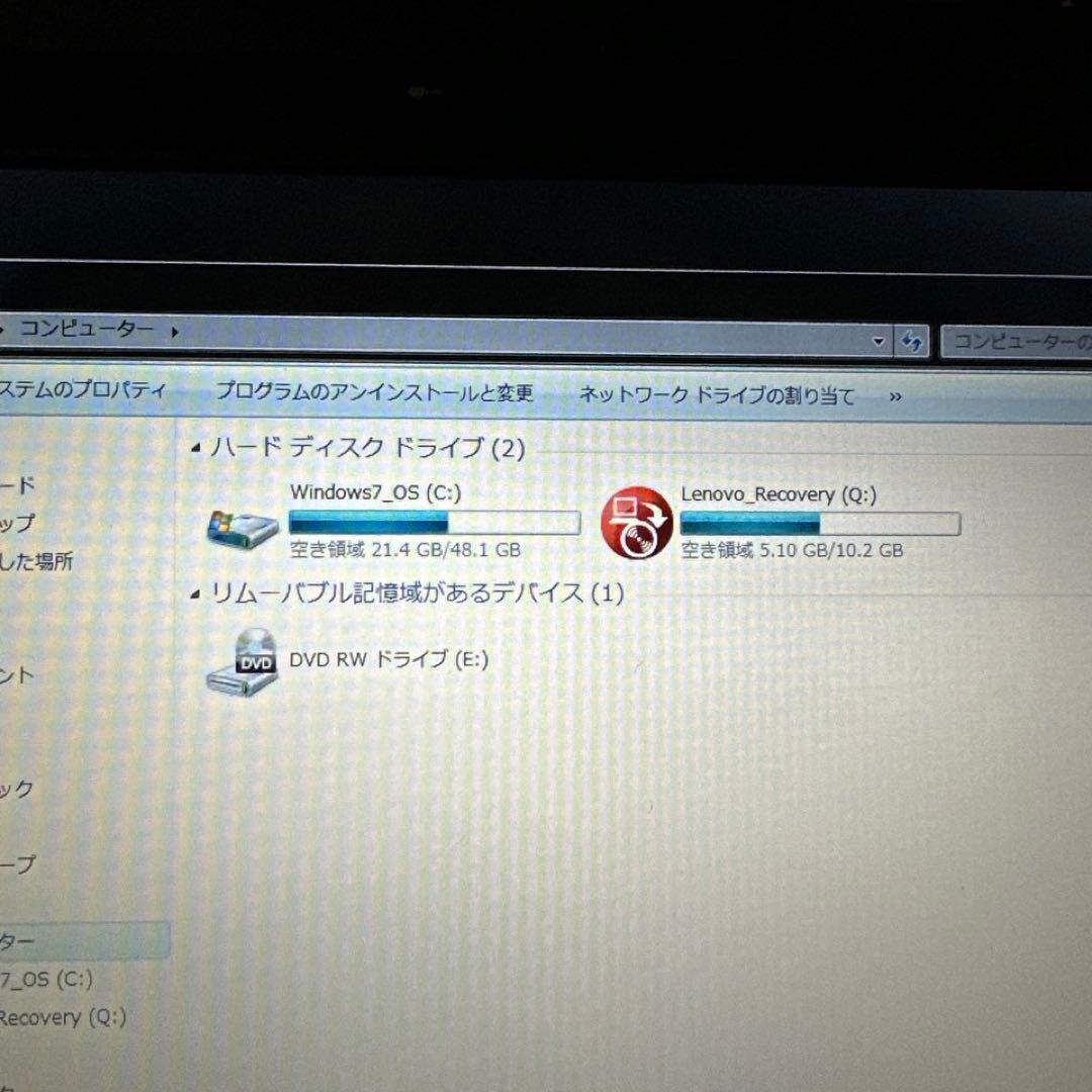 Windowsノート本体 Lenovo ThinkPad X300 Windows7 Pro