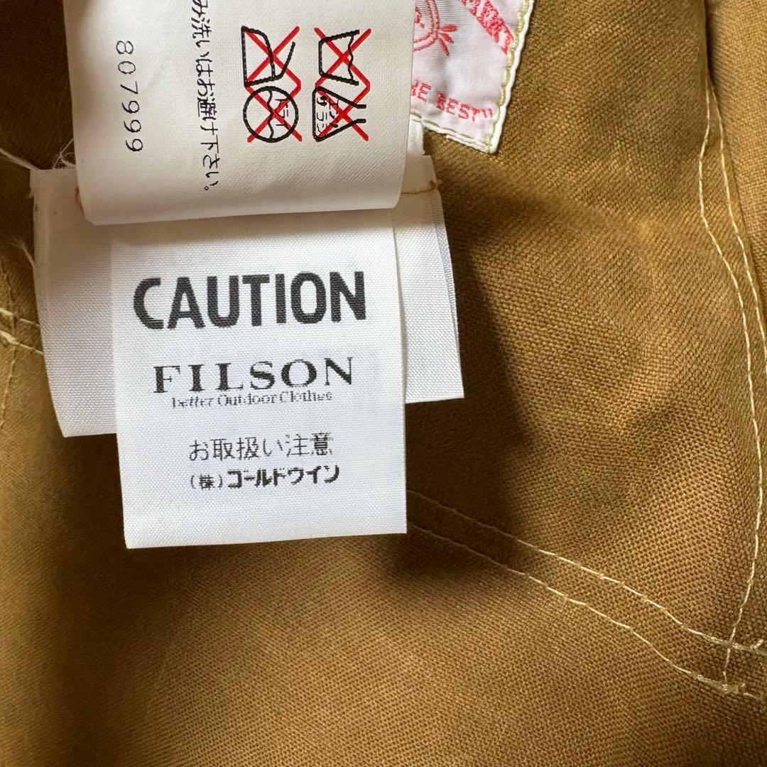 90s FILSON フィルソン USA製 620オイルドコットン ジャケットM