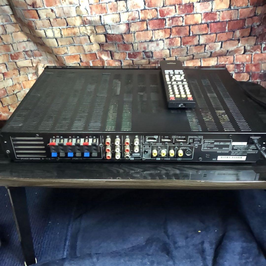 DENON AVアンプ AVC-S511HDリモコン付き完動品！
