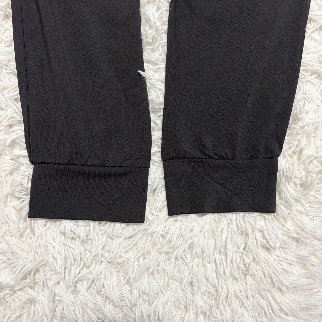 ✨新品未使用 Lサイズ✨ムータマリン ラッシュロングパンツ 8ロゴ プリント 黒