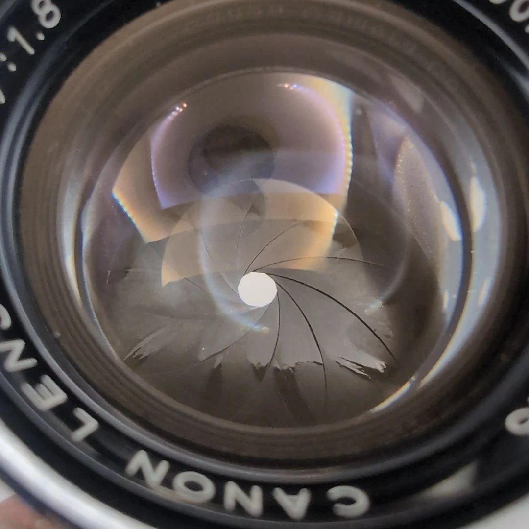 Canon キャノン 50mm F/1.8 Leica Lマウントレンズ