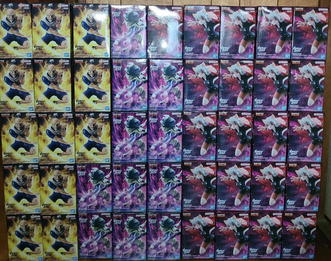 【匿名配送】ハンターハンター　VIBRATION STARS　フィギュア　45個