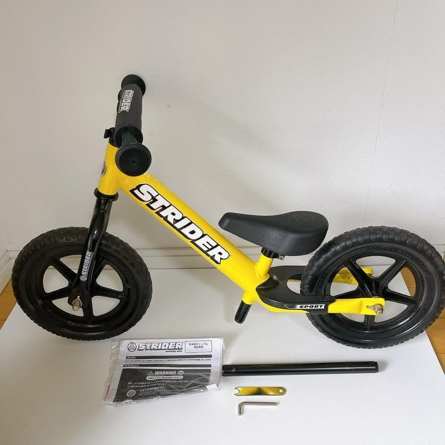 STRIDER バランスバイク イエロー 12インチ