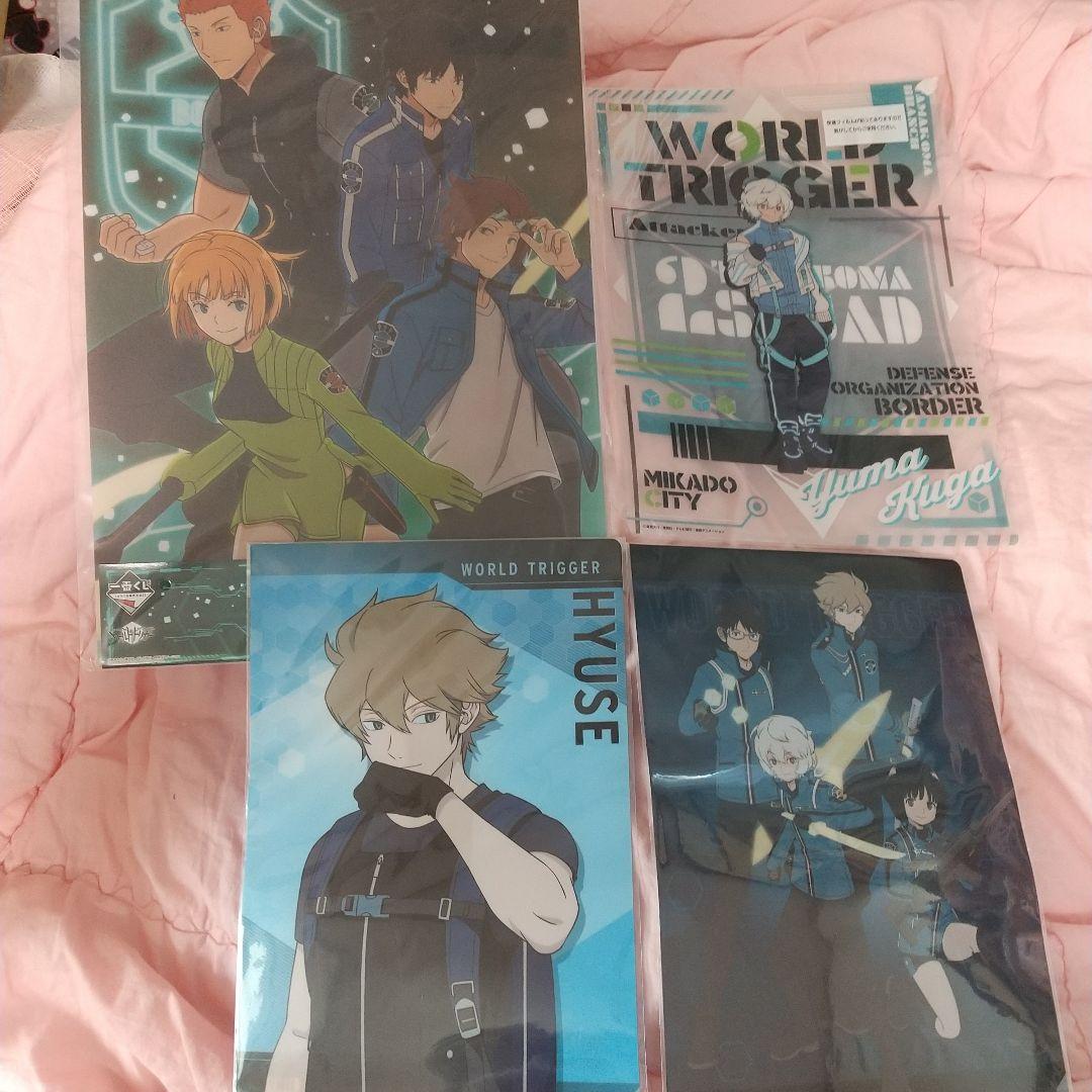 ワートリ ワールドトリガー 玉狛グッズセット 缶バッジ キーホルダー等