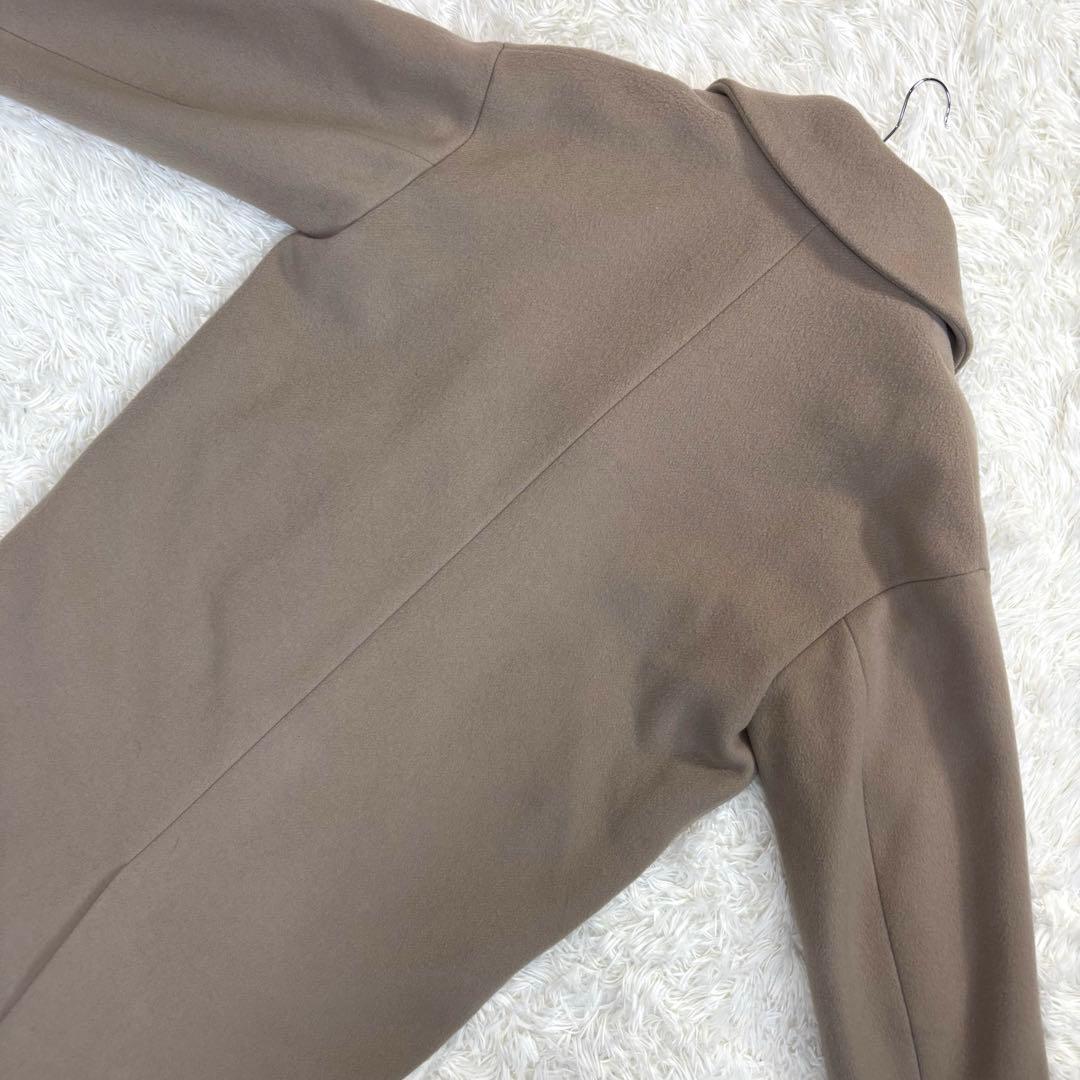 【美品✨】IENA MANTECO チェスターコート ロング モカベージュ S