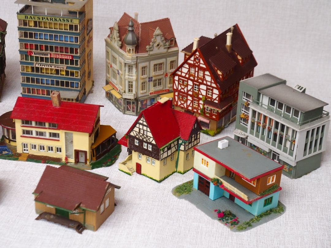 Nゲージ 建物 ストラクチャー セット ジオラマ用 A