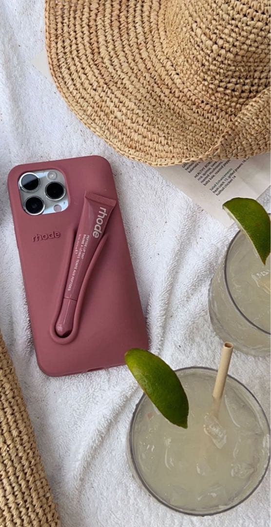 【どららら】rhode salty tanケースリップ付き