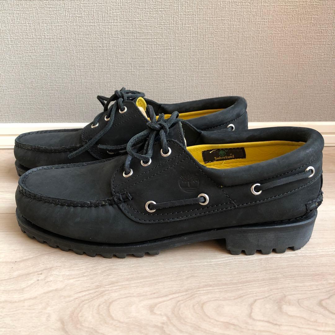 Timberland 3eye classic lug ブラックヌバック 27