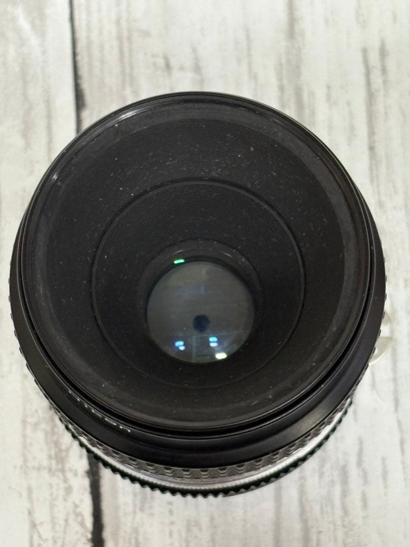 Nikon FE フィルムカメラ　MICRO−NIKKOR レンズ付き　訳あり‼️