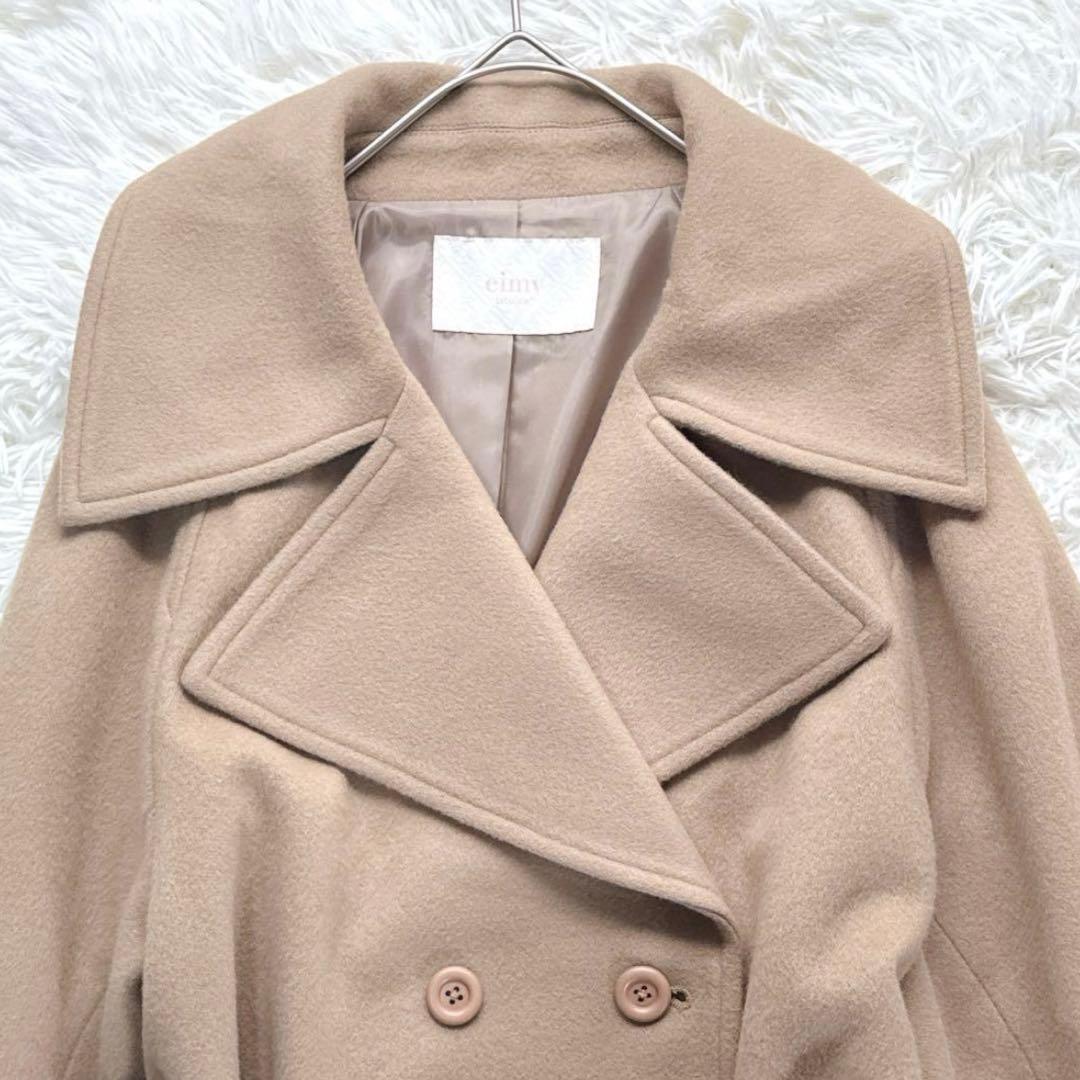 ✨ eimy istoire♡‪belted chester coat 女優襟