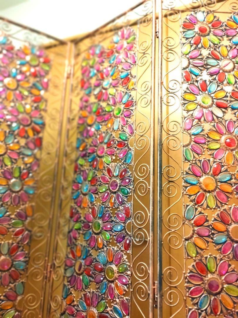 アイアンフレーム ビーズパーテーション