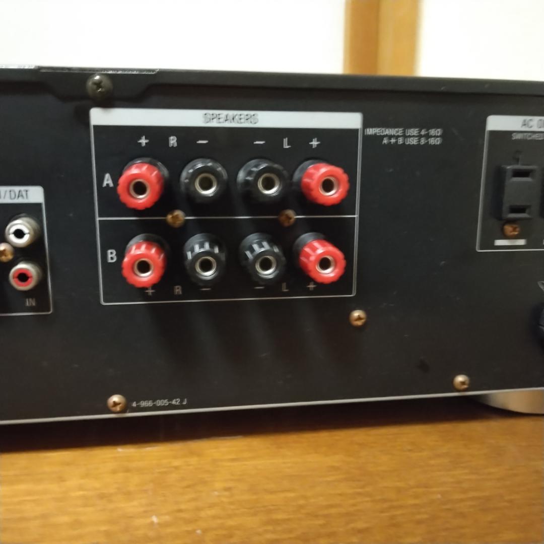 SONY MOS-FETプリメインアンプ TA-F510R リモコン＆取説付