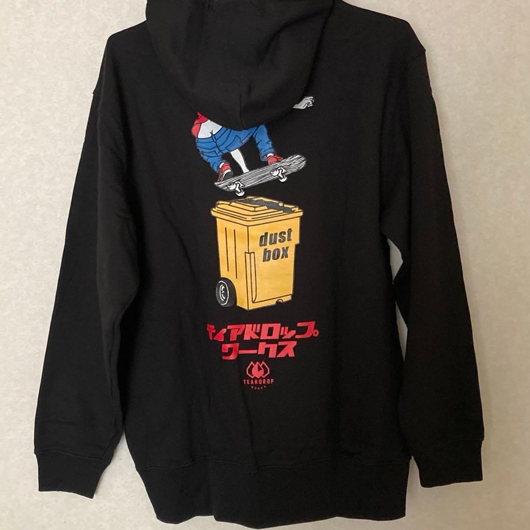 dustbox パーカーL　未使用　スケーター　ダスト