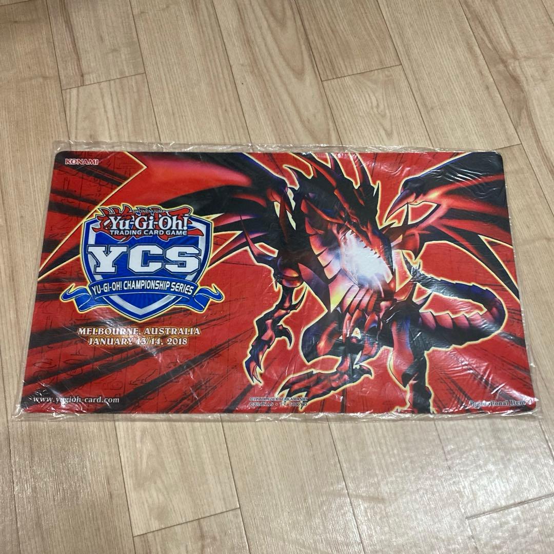 〖希少〗遊戯王 真紅眼の黒竜 プレイマット YCS2017 未開封