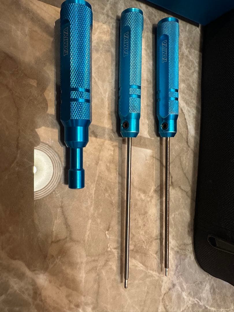 Tamiya TRF 工具セット 青