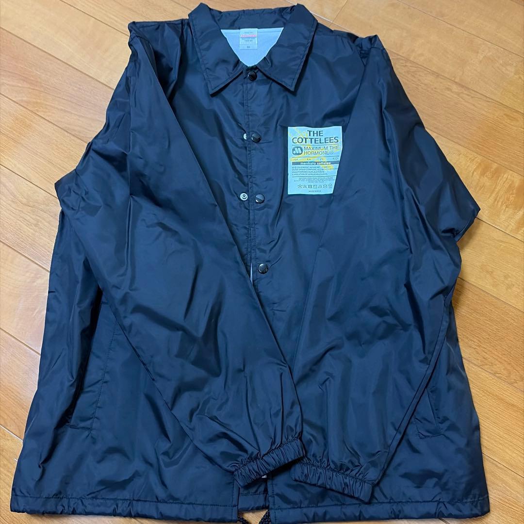 マキシマムザホルモン ブラック コーチジャケット XL