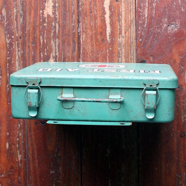 60s FIRST AID ビンテージ 救急箱 アメリカ製