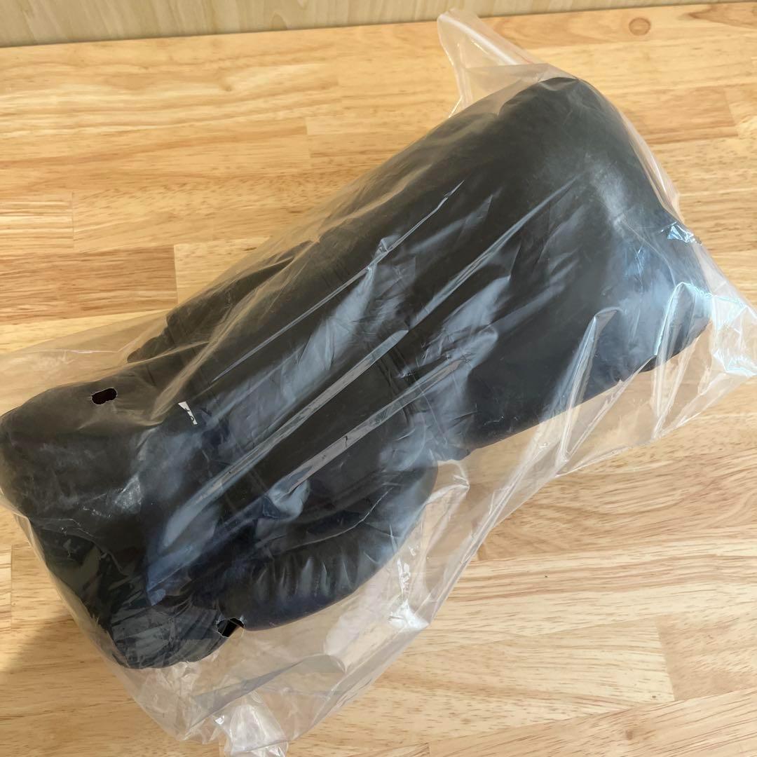 新品★サンドバッグ★自宅用★ボクシング★ブラック★自立型★グローブ付き