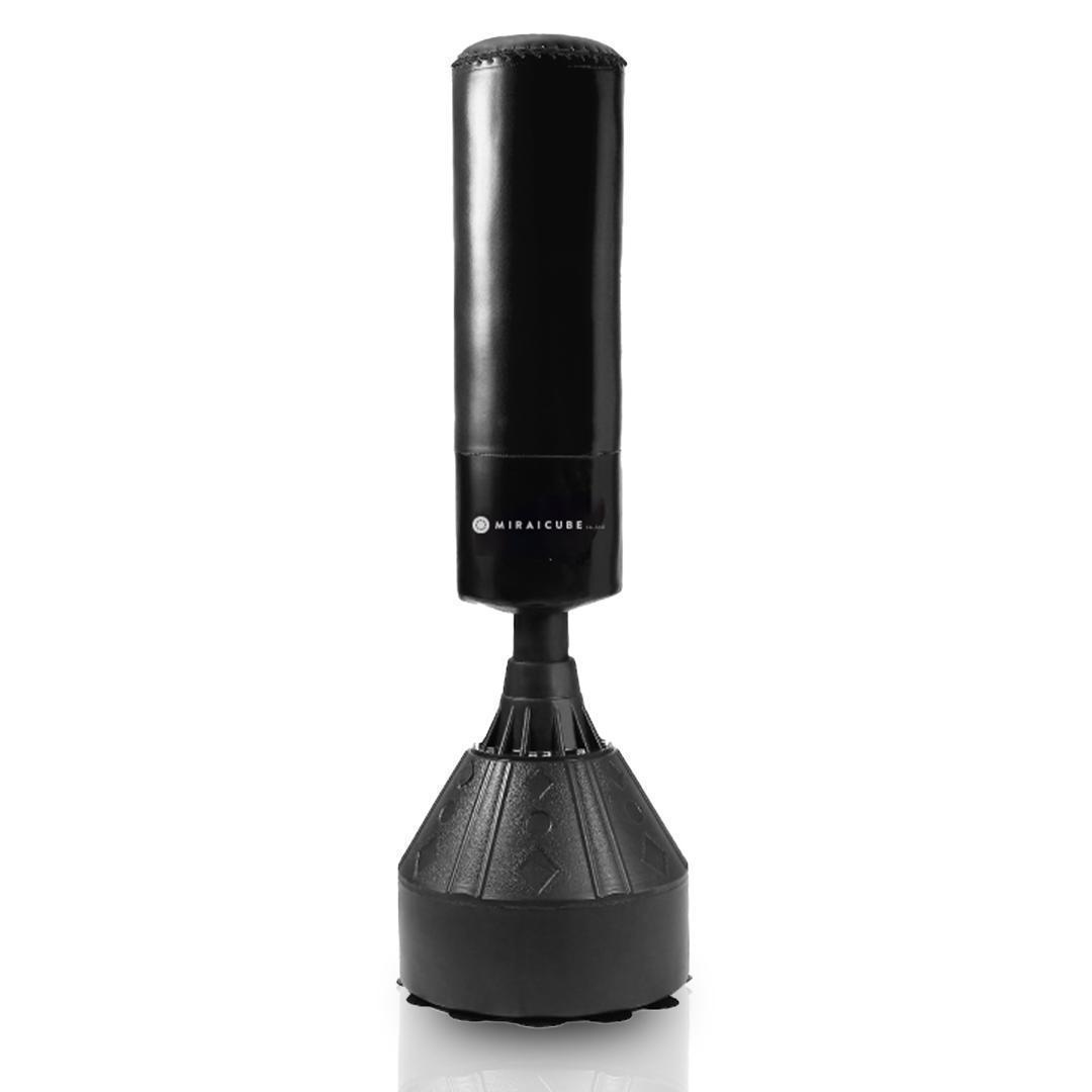 新品★サンドバッグ★自宅用★ボクシング★ブラック★自立型★グローブ付き